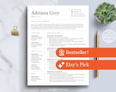 Professional Resume Templates: Word, Pages, Google Docs, Minimalist Resume, Simple Resume, Modern Resumes, Executive CV, Lebenslauf
