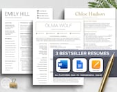 Executive Resume Templates for Word, Mac Pages, Google Docs | Best Resume Templates 2026, Digital Resume, Director Resume, Retail Resume