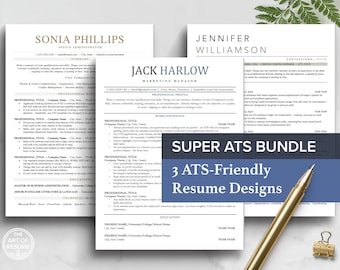 ATS Friendly Resume Templates for Google Docs, Word, Mac Pages | ATS Compatible Resume, CV Templates, Cover Letters, Free Resume with Code