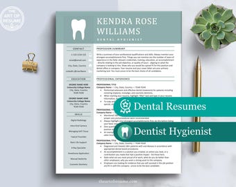 Dental Hygienist Resume Template, Dental Student Resume Template, Dentist Assistant Resume, Dental Graduate Student, Hygienist Grad Resume