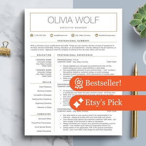 Resume CV Templates for Google Docs, Word, Apple Pages | 1 2 3 Page Professional Resume Designs, Cover Letter, Modern CV Curriculum Vitae