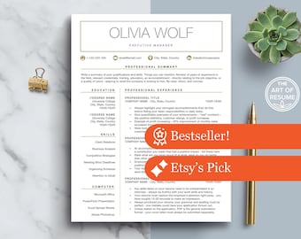 Resume CV Templates for Google Docs, Word, Apple Pages | 1 2 3 Page Professional Resume Designs, Cover Letter, Modern CV Curriculum Vitae