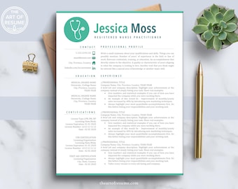 Nursing Resume Template | Nursing Graduate Resume | Medical Student Resume Template | Physician Resume Templates | Medical Templates