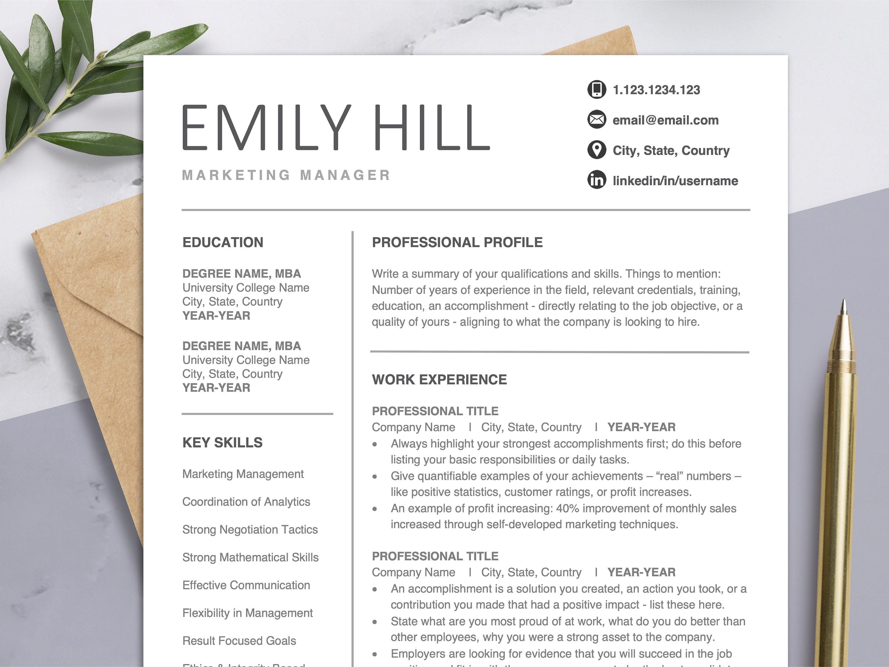 100 Lessons Learned From the Pros On resume skill examples