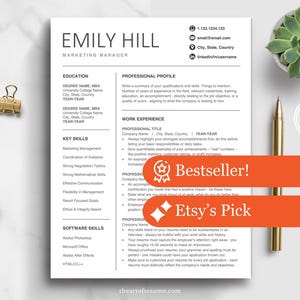 The Art of Resume | Professional Modern Executive Best Resume CV Template Bundle Maker with Free Cover Letter | Download Popular Resume CV Design Any Job Career