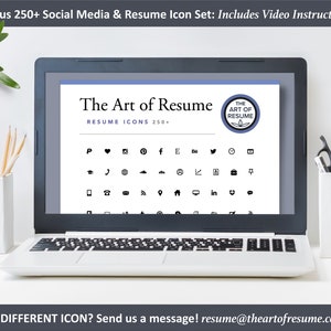 Free Resume Icons Included