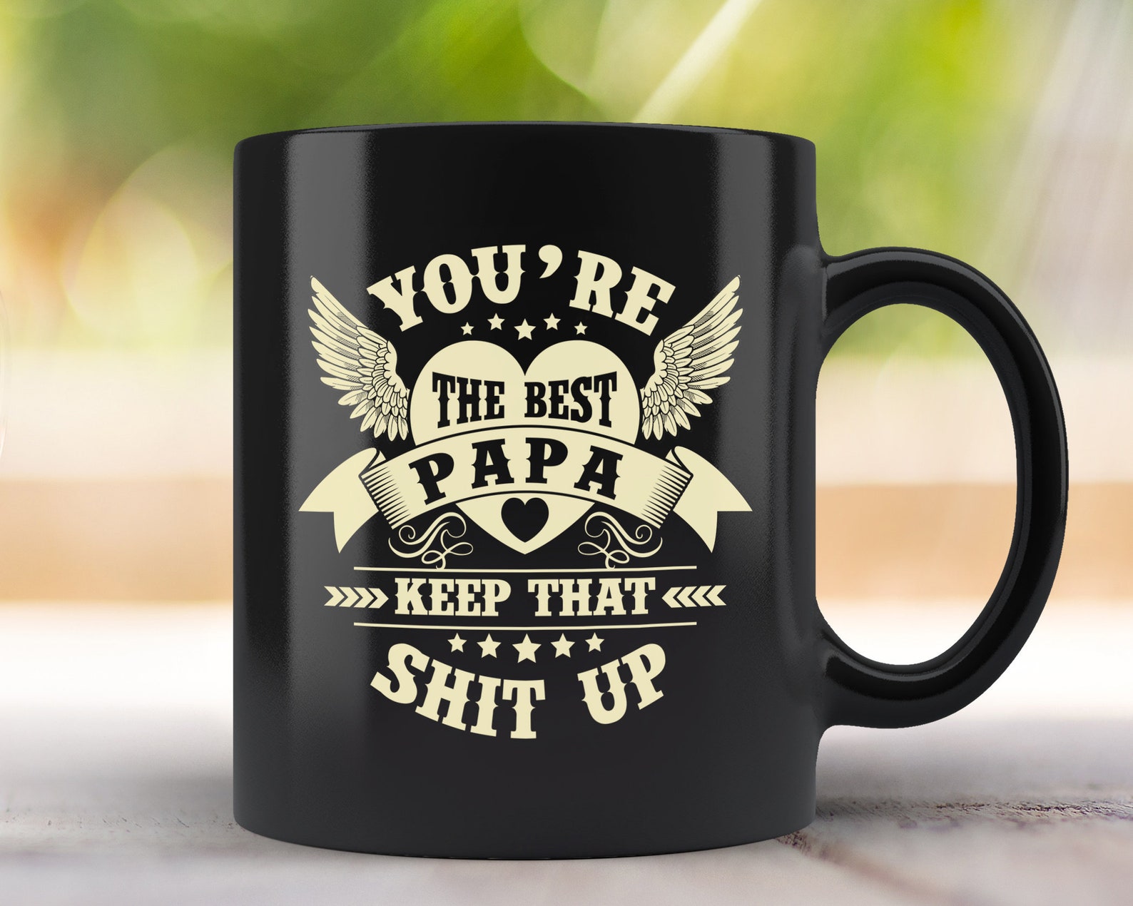 Papa Gifts Funny Papa Mug Best gifts for Papa gift idea for Etsy