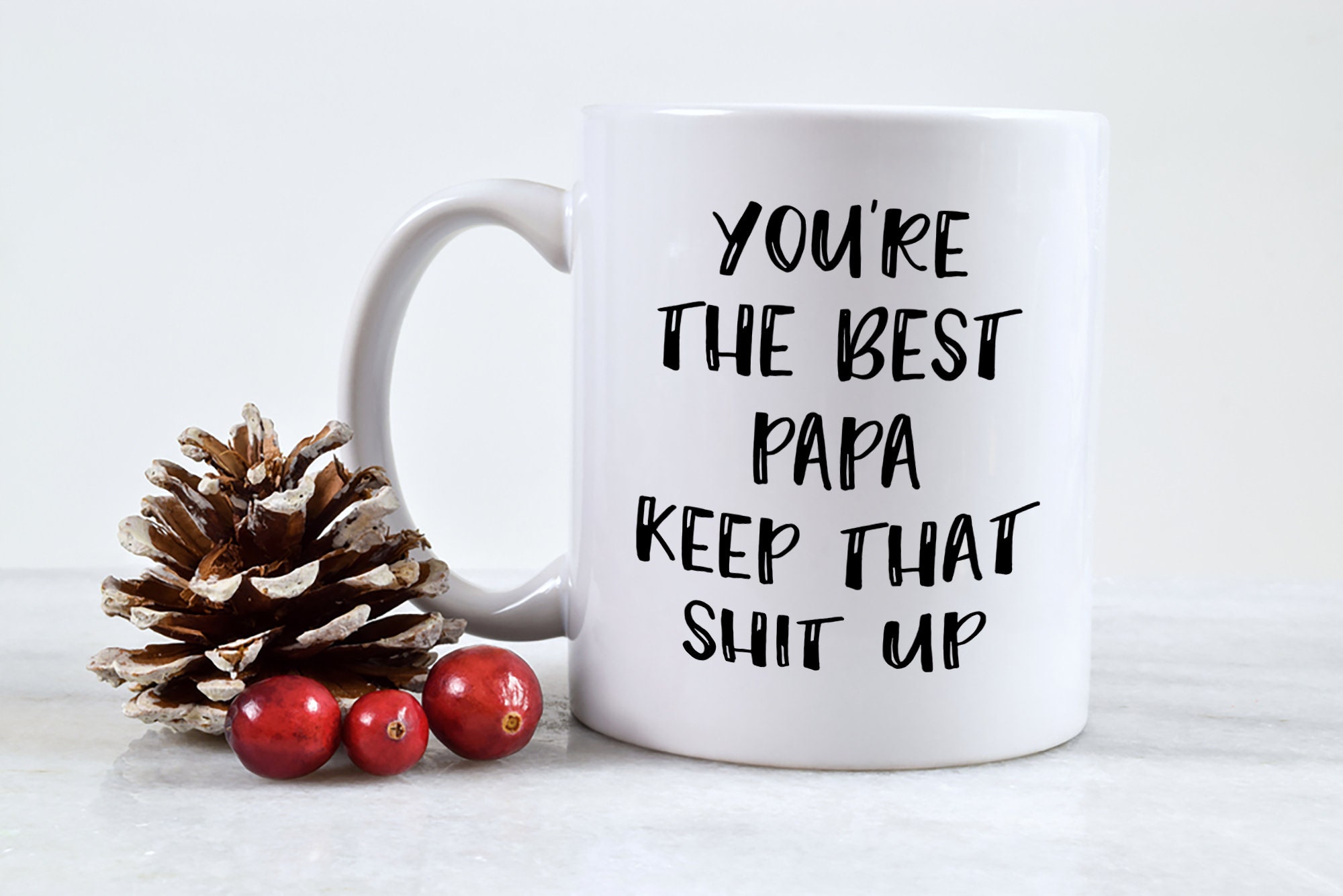 Papa Gifts Funny Papa Mug Best gifts for Papa gift idea for Etsy