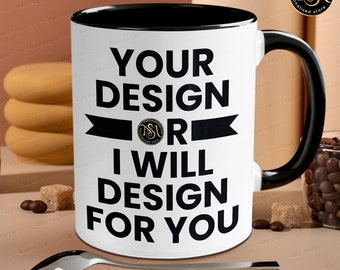 Märzstil - Personalisierte Tasse, kundenspezifische Hochzeitstasse, Fügen Sie Ihr Design ein Kaffeetasse, Frauen benutzerdefinierte Tasse, Einladung Foto Tasse einfügen