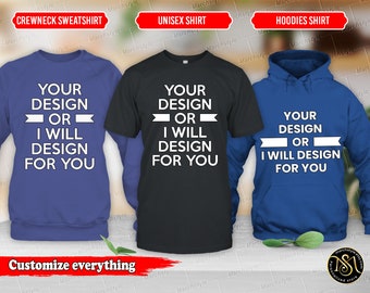 Märzstyle - Personalisiertes Unisex-Shirt, Drucken Sie Hemden mit Ihrem Design, fügen Sie Ihr Design-T-Shirt ein, benutzerdefiniertes Text-Shirt, Einladungsfotoeinsatz