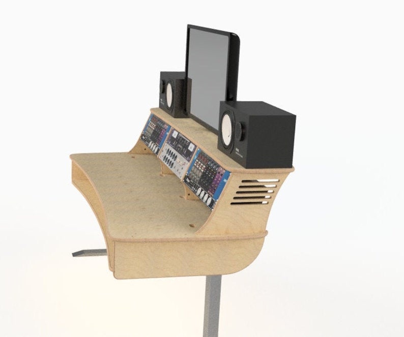 12U Recording Studio Desk Sit Stand Lift Desktop Etsy