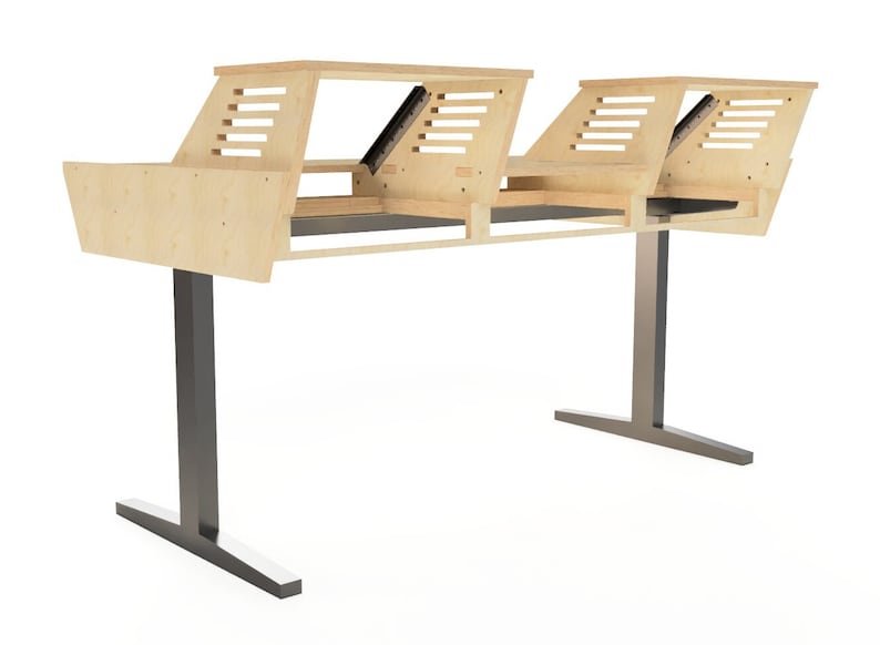 12U Berliner Recording Studio Desk Sit Stand Lift Desk LEGS NOT ...