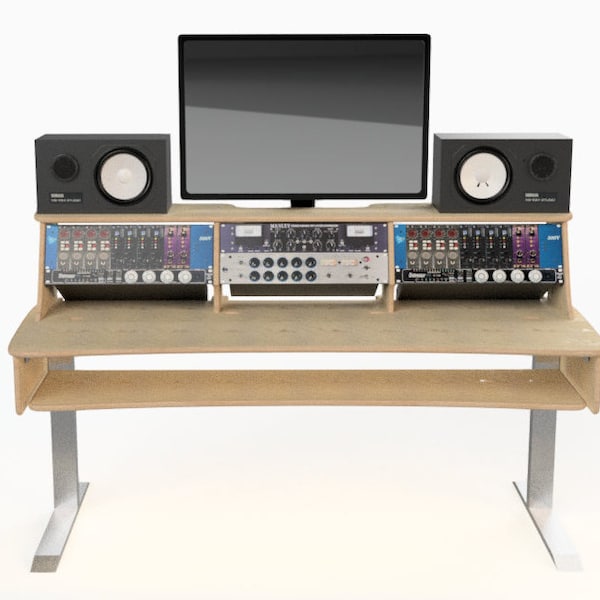 Studio Desk With Keyboard Tray - Etsy