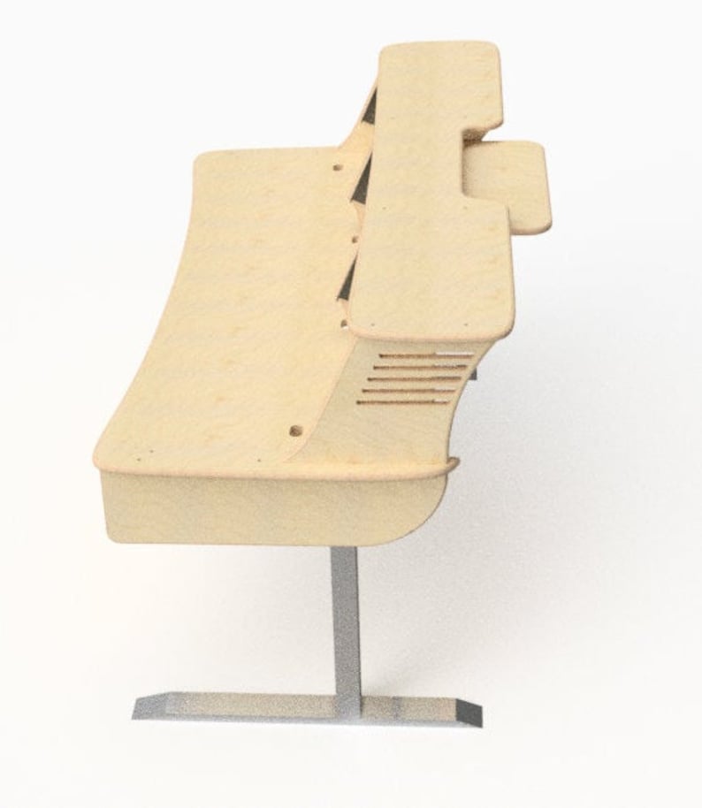 12U Recording Studio Desk Sit Stand Lift Desktop Etsy