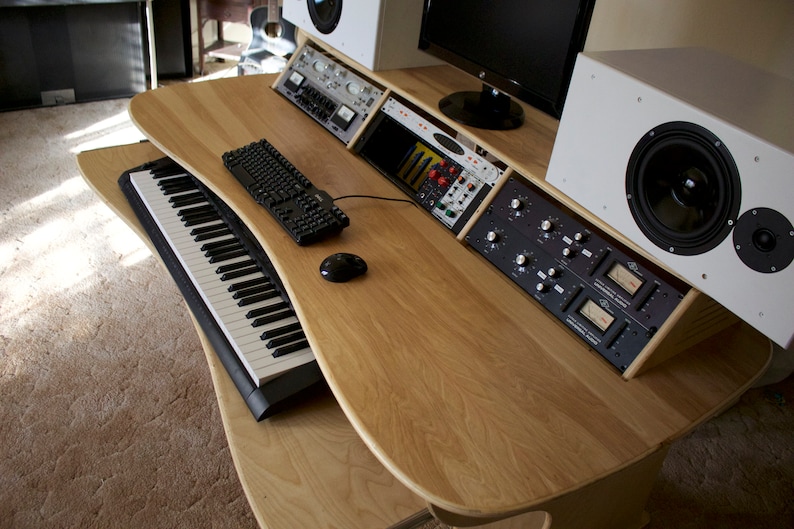 Recording Studio Desk/ 12RU Workstation/ Grade Birch Etsy UK