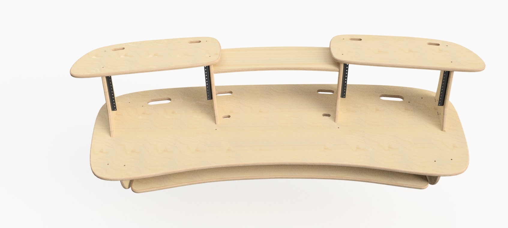 8U Recording Studio Desk Sit Stand Lift Desktop Height - Etsy