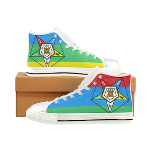 Orde van de oostelijke ster hoge top sneakers (schoen loopt groot, Bekijk maattabel)