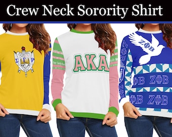 Crew Neck Sorority Shirt
