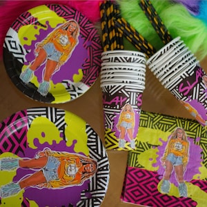 Superstar, feyonce, daughter, party, engagement, party, birthday, renaissance, decorations, yonce, cups, plates, napkins, music, Bey