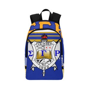 Sigma Gamma Rho Fabric Backpack for Adult