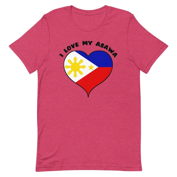 I love my Pinay Asawa Cute Filipina Wife Mahal Kita Philippines Unisex T-Shirt