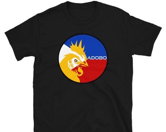 Chicken Adobo Filipino Pride I Love the Philippines Flag Pinoy Gift Unisex T-Shirt