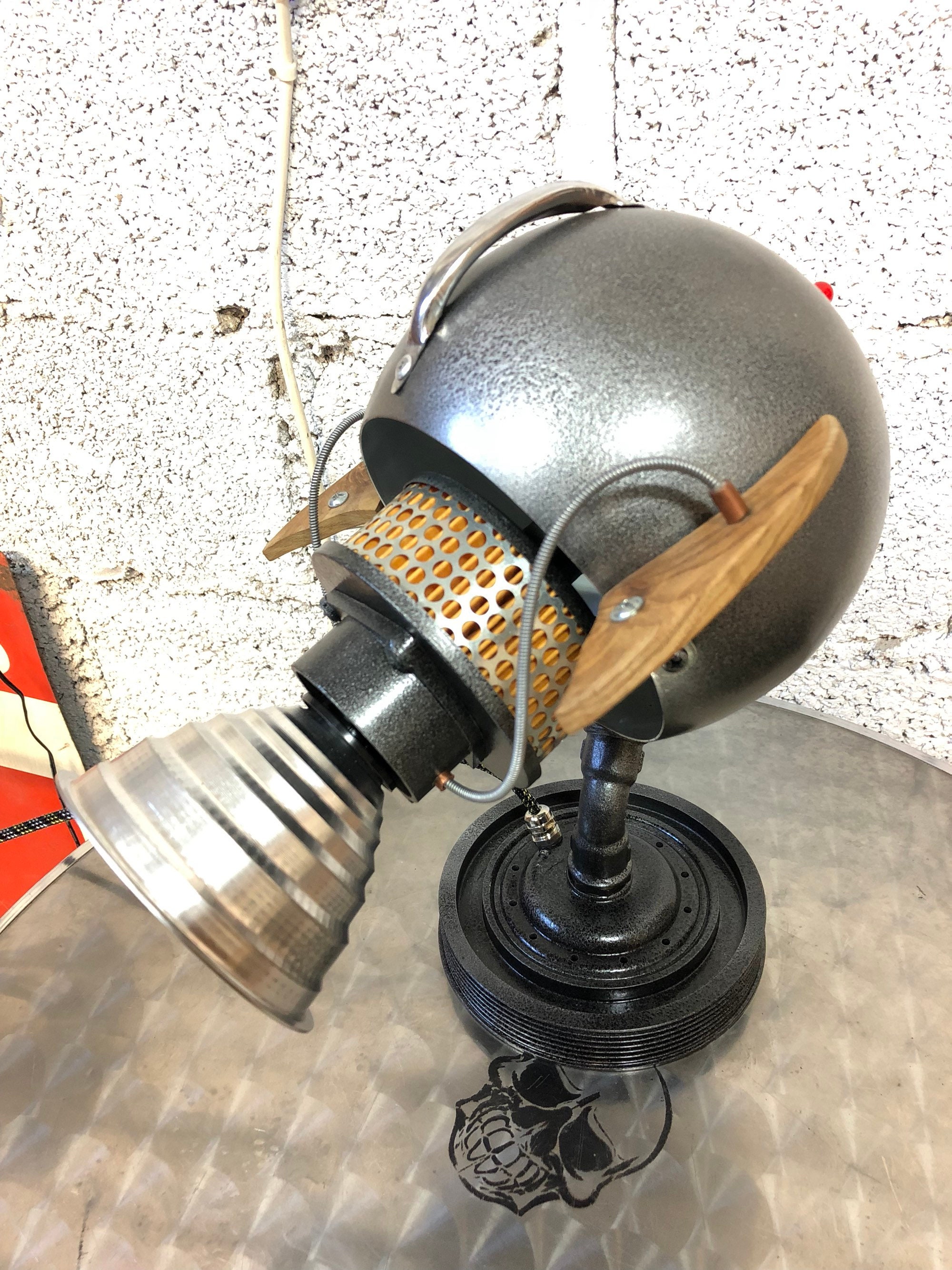 Lampe Industrielle Loft Design Recyclé Déco