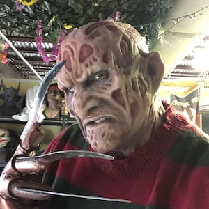 Freddy the Nightmare Silicone Mask - Made to Order