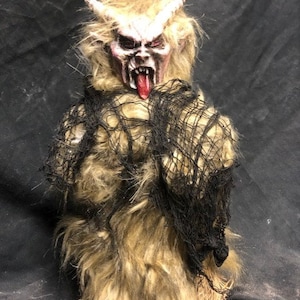 Krampus Fiber Optic Tree Topper