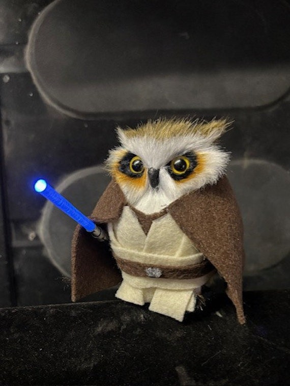 ジェダイ・オウルベンチャー肩フクロウ - Etsy 日本