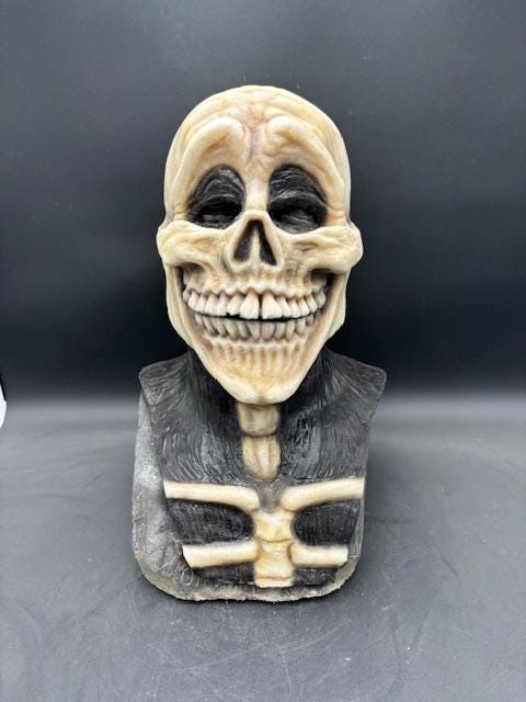 Mr Bones Silicone Mask - Made to Order - Etsy