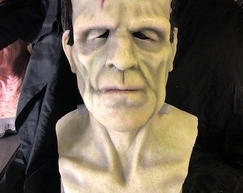 Frankenstein's Monster Silicone Mask - Made to Order