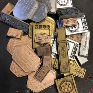 Gambler&#39;s Mix of Credits- 32 piece resin set