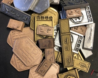Gambler&#39;s Mix of Credits- 32 piece resin set