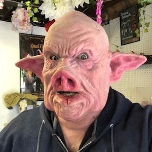 Bad Bacon Pigman Silicone Mask - Made to Order