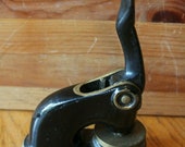 Cast Iron Notary Stamp Vintage Corporate Seal Embosser 1931 New Jersey Cactizona