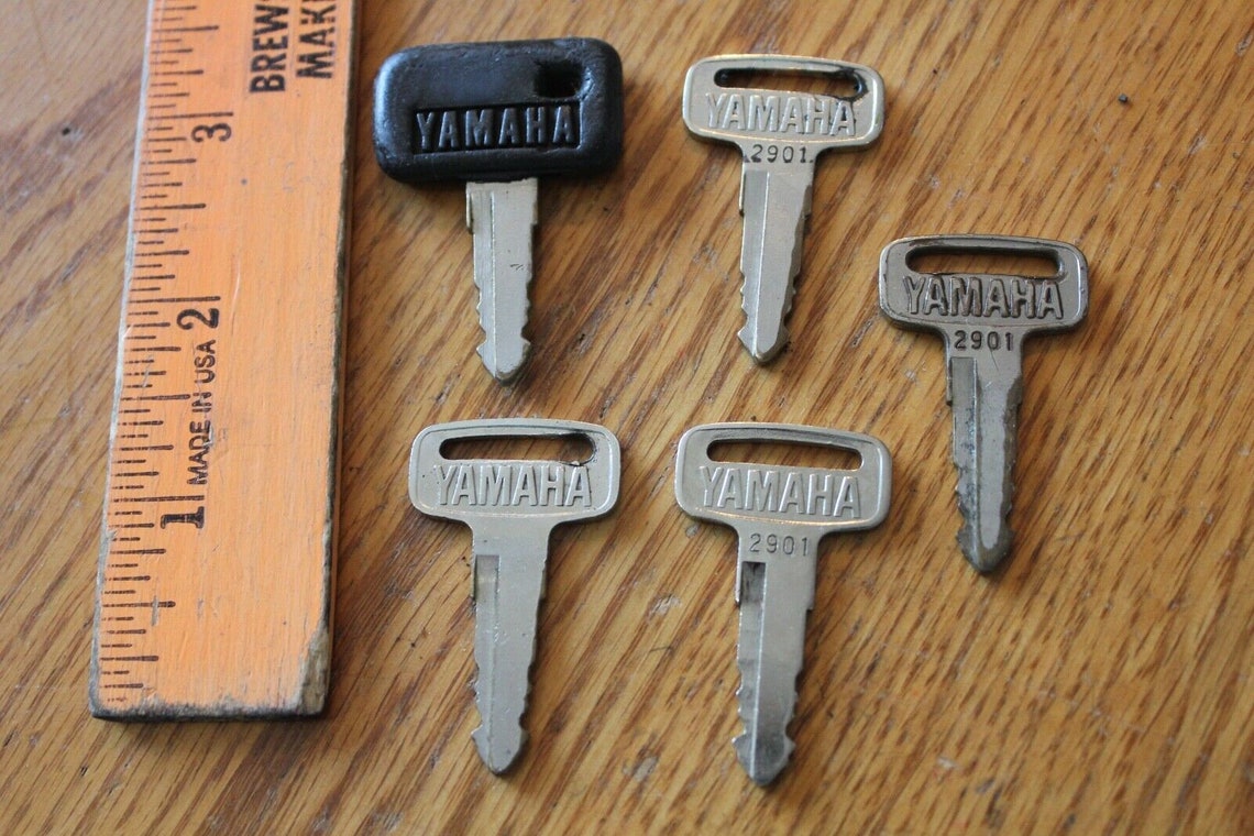 5 Yamaha Keys 2901 Key Maybe Golf Cart Key Etsy