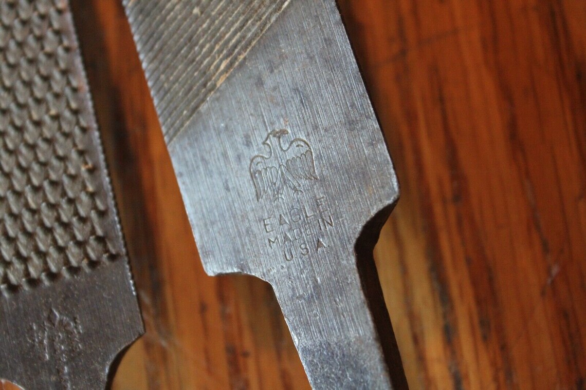 File Lot Of 15 Vintage Hand File Tools Nicholson Gh Etsy