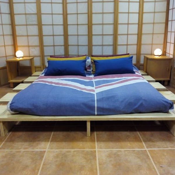 Lattenrost Kurosawa 150, Lattenrost, Matratzenauflage, elegantes Bett