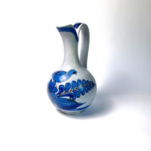 Large Vintage Tonala Pottery Pitcher Vase