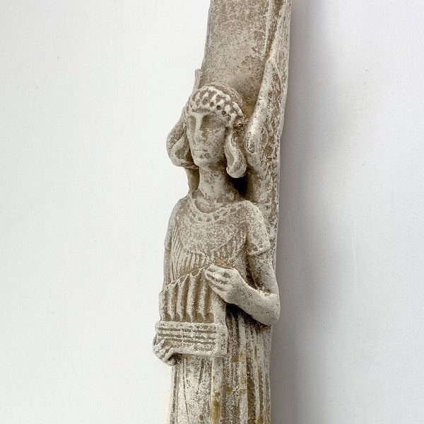 Choir Angel With Flute Gothic Wall Sculpture