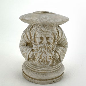 Crouching Monk Candle Holder