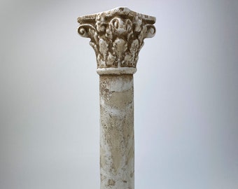 15" Aged Corinthian Column