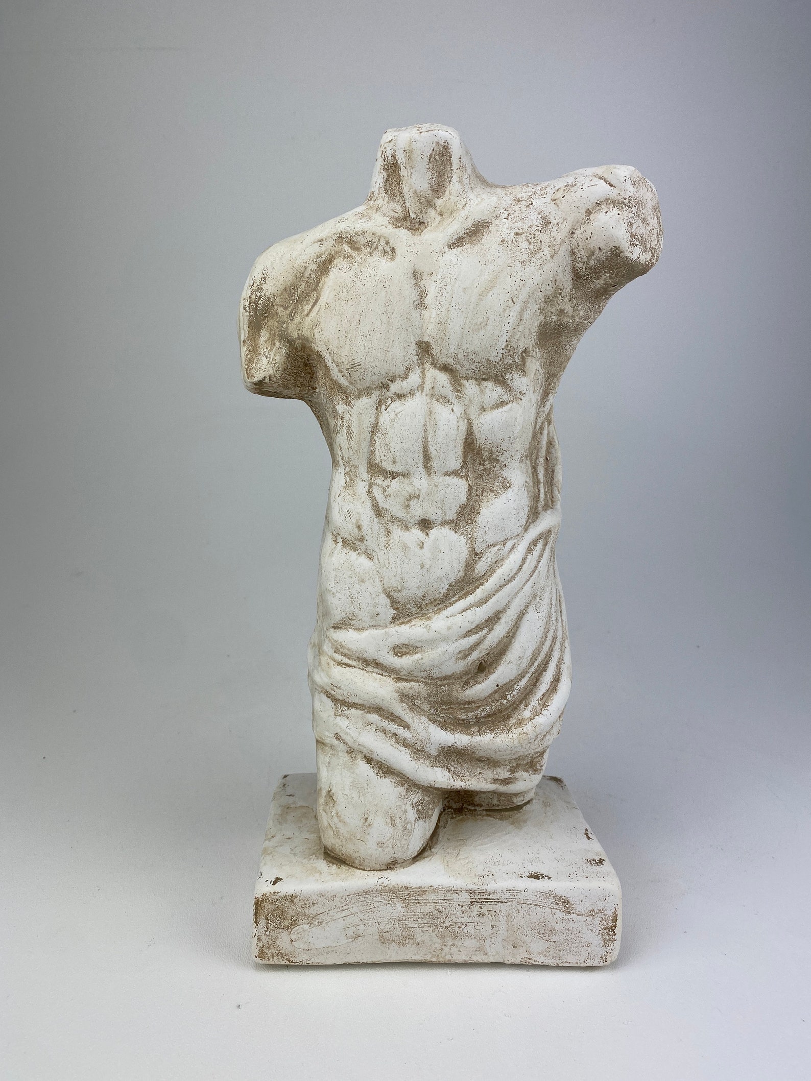 Torso Fragment of Hercules by Greek Sculptor Lysippos Statue Etsy