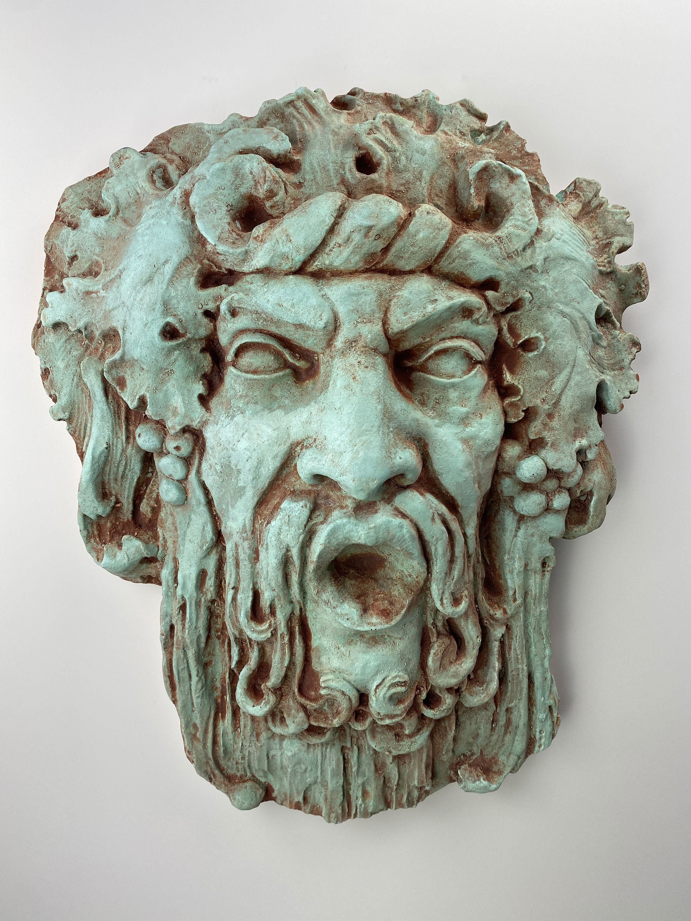 Bacchus Fountain Face - Etsy