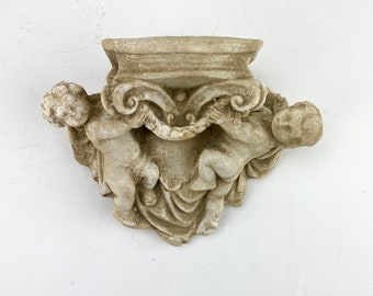 Small Cherub Wall Sconce or Shelf 7&quot; wide