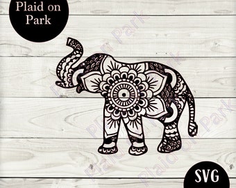 Download Download Easy Mandala Elephant Svg Free for Cricut ...