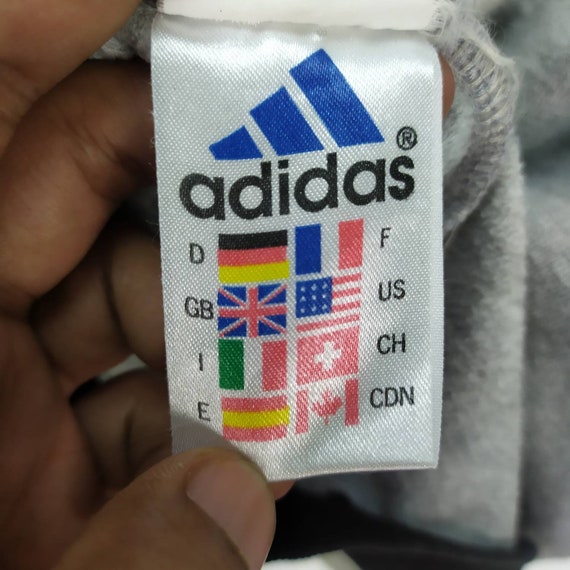 Adidas Vintage 90s Pullover Jumper Sweatshirt - image 8