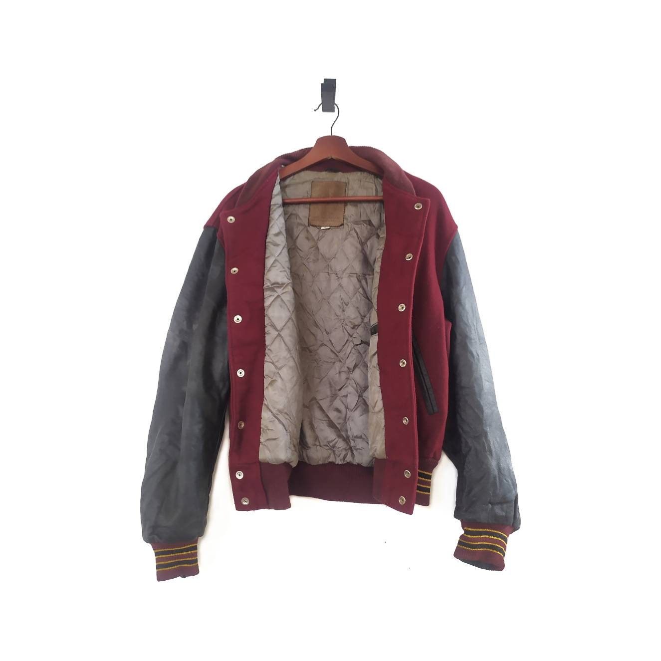 ジャケット・アウター 70s GOLDEN BEAR A2 TYPE LEATHER JKT Leather A-2 Jacket - Noah