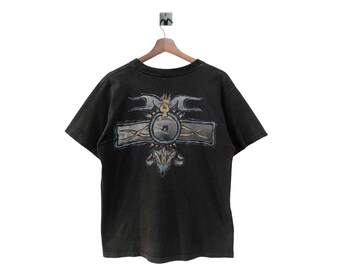 Vintage 90s Pro Surfer Single Stitch Tshirt Black Size M